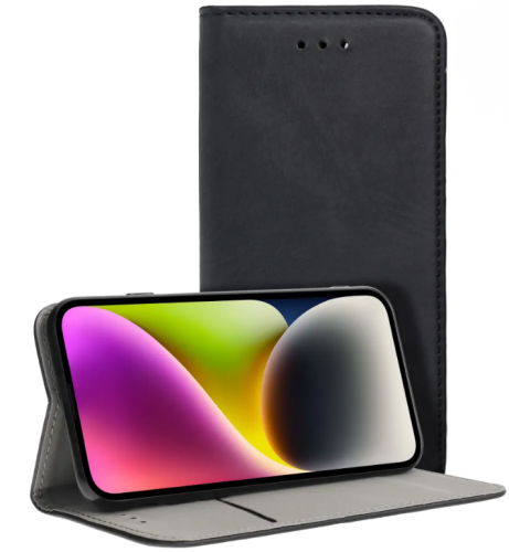 Capa tipo livro para Xiaomi Redmi Note 12 4G preta