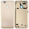 Chassis / Tampa de bateria para Xiaomi Mi A1 dourada