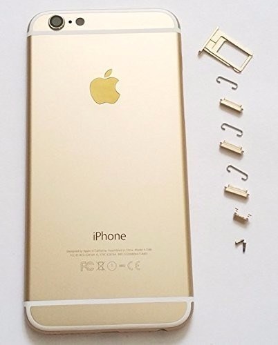 Carcaça/chassis central para Apple iPhone 6 gold
