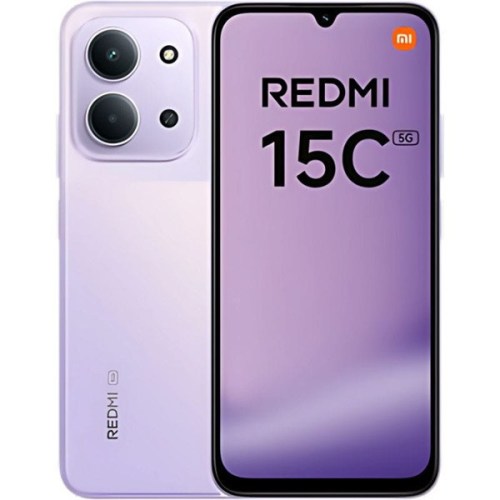 Telemóvel Xiaomi Redmi 15C 5G dual sim 4GB RAM 256GB purpura