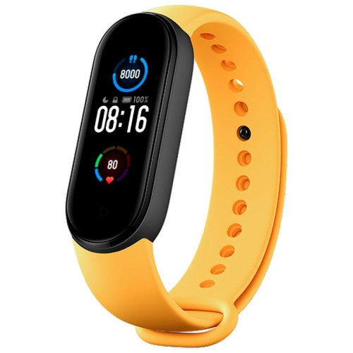 Bracelete amarela para Xiaomi Mi Band 5