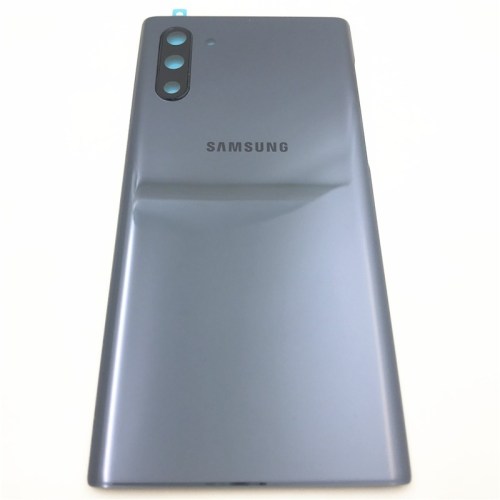 Tampa traseira para Samsung Galaxy Note 10 cinza