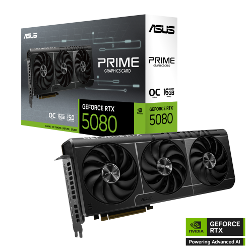 Placa Gráfica Asus Prime GeForce RTX 5080 16GB GDDR7 OC Edition