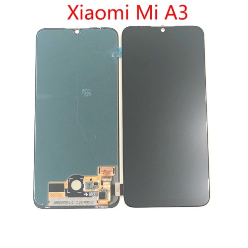 Display LCD e touch Xiaomi Mi A3 OLED preto