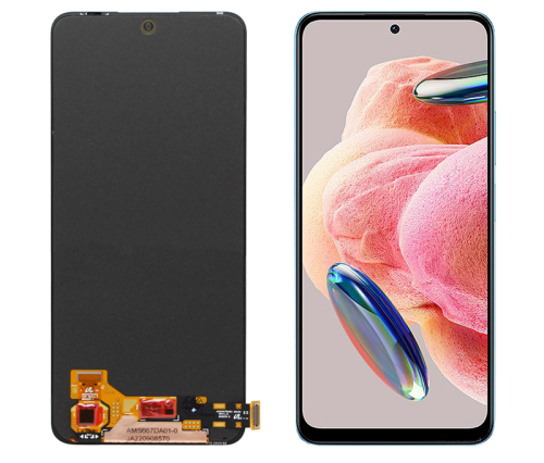 Ecrã ou display LCD e Touch OLED para Xiaomi Redmi Note 12S 4G preto