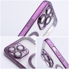 Capa Electro Mag compatível com MagSafe para IPHONE 14 PRO MAX deep purple