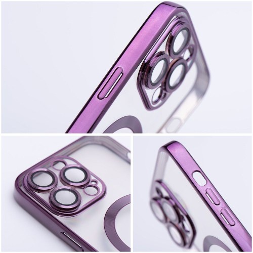 Capa Electro Mag compatível com MagSafe para IPHONE 14 PRO MAX deep purple