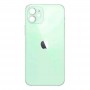 Tampa traseira de substituição em vidro para iPhone 12 verde