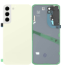 Tampa Traseira com Lente Cream para Samsung Galaxy S22