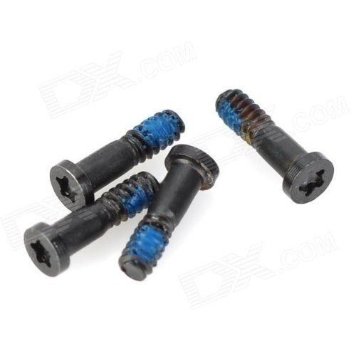 Kit de 2 parafusos para iphone 5s preto