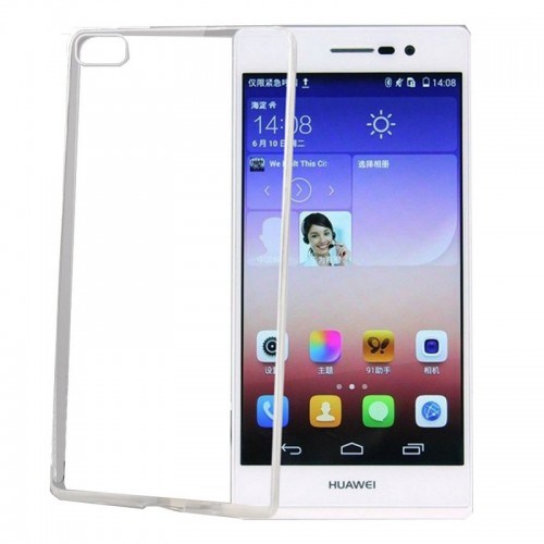 Capa de silicone transparente para Huawei P8 Lite