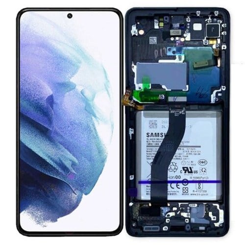 Display LCD e Touch para Samsung Galaxy S21 Ultra 5G G998B Phantom Black