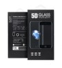 Película de vidro temperado 5D preta para Motorola Moto E30 / E40 4G