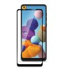 Pelicula de vidro temperado 5D preta Samsung Galaxy A21