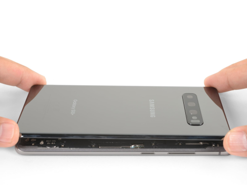 Samsung S10 Plus Substituição da Tampa Traseira