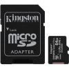 Cartão Memória Kingston Canvas Select Plus C10 A1 UHS-I microSDXC 64GB + Adaptador SD