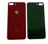 Tampa traseira vermelha para iPhone 8 plus