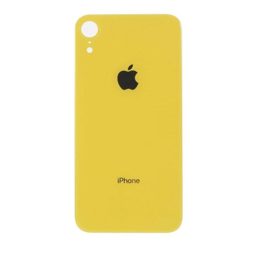 Tampa traseira para iPhone XR amarela