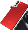 Tampa Traseira com Lente Phantom Red para Samsung Galaxy S21 Plus 5G