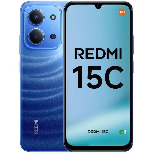 Telemóvel Xiaomi Redmi 15C 6.9" Dual SIM 4GB/256GB Moonlight Blue