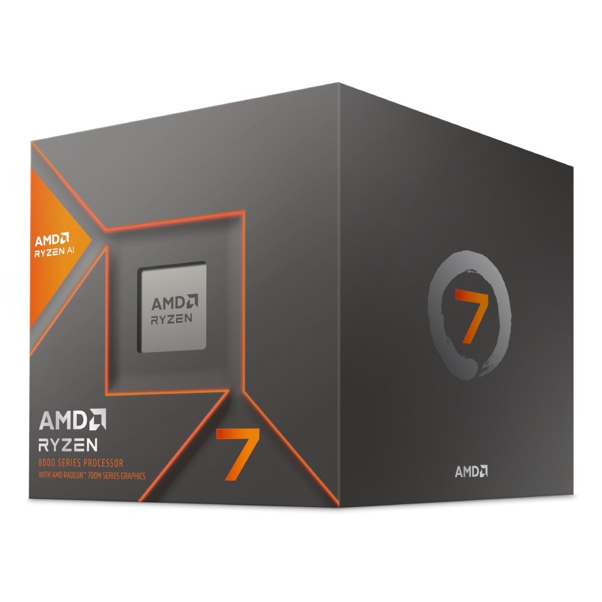 Processador AMD Ryzen 7 8700G “Zen 4” 8-Core 4.2GHz c/ Turbo 5.1GHz 24MB Cache SktAM5 — Foto 2
